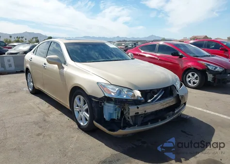 2007 Lexus Es 350 z USA, uszkodzony, nr VIN JTHBJ46G672003225